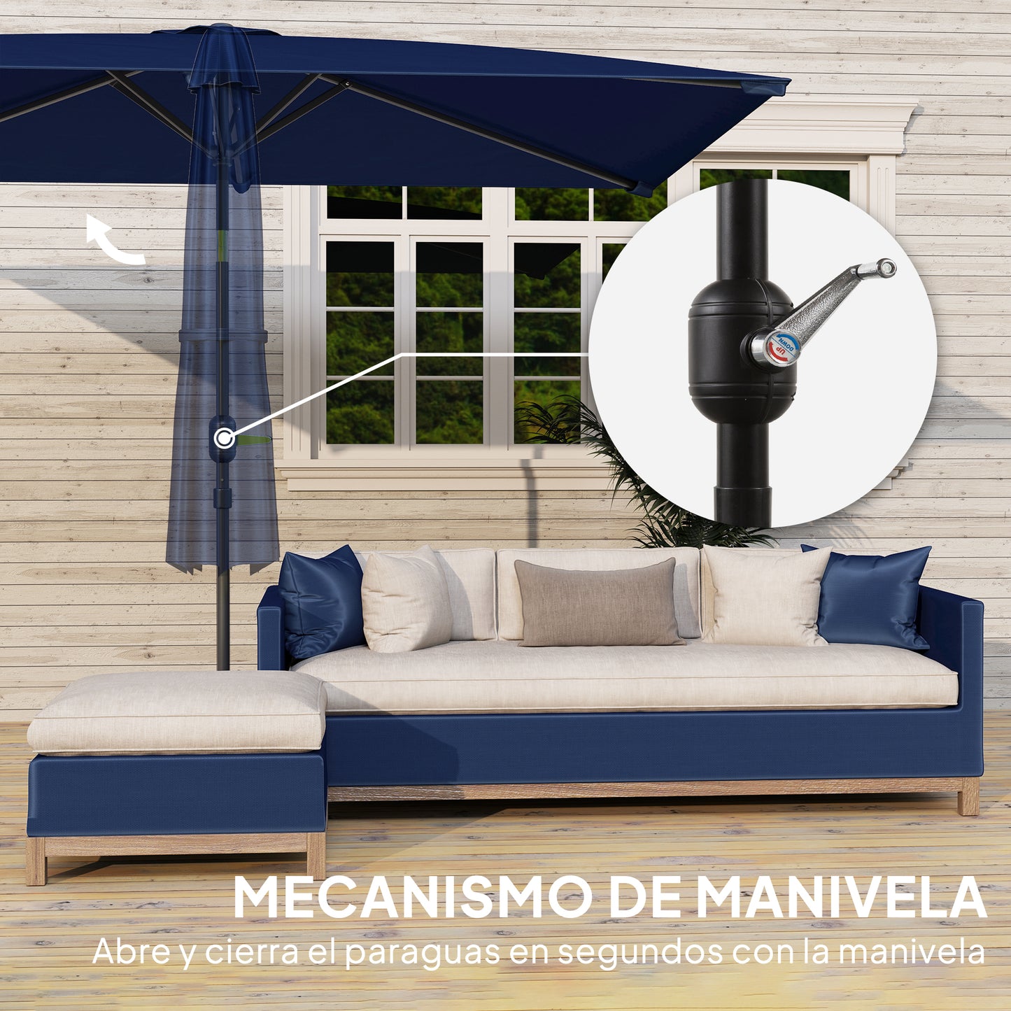 Outsunny Sombrilla De Terraza Exterior_4