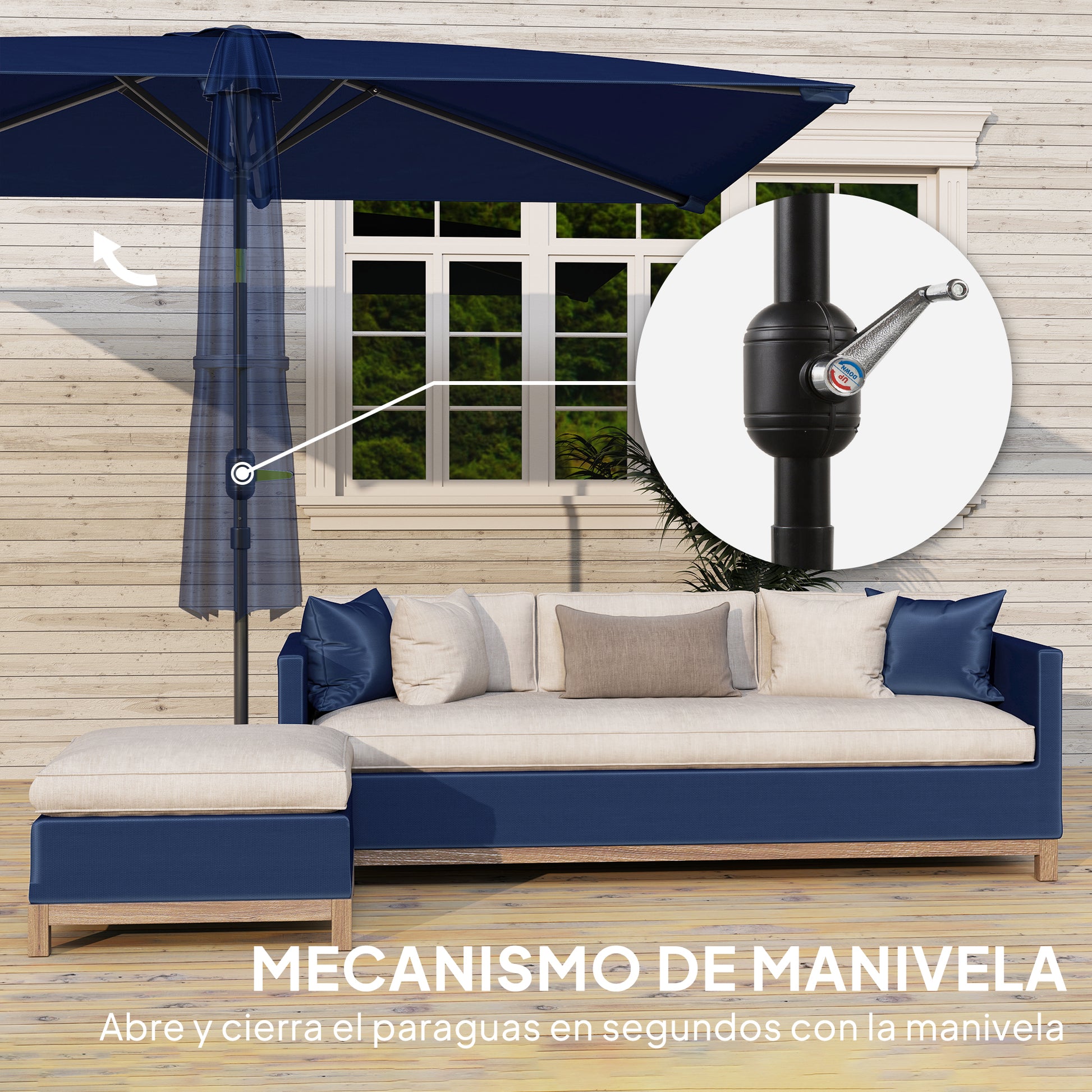 Outsunny Sombrilla De Terraza Exterior_4