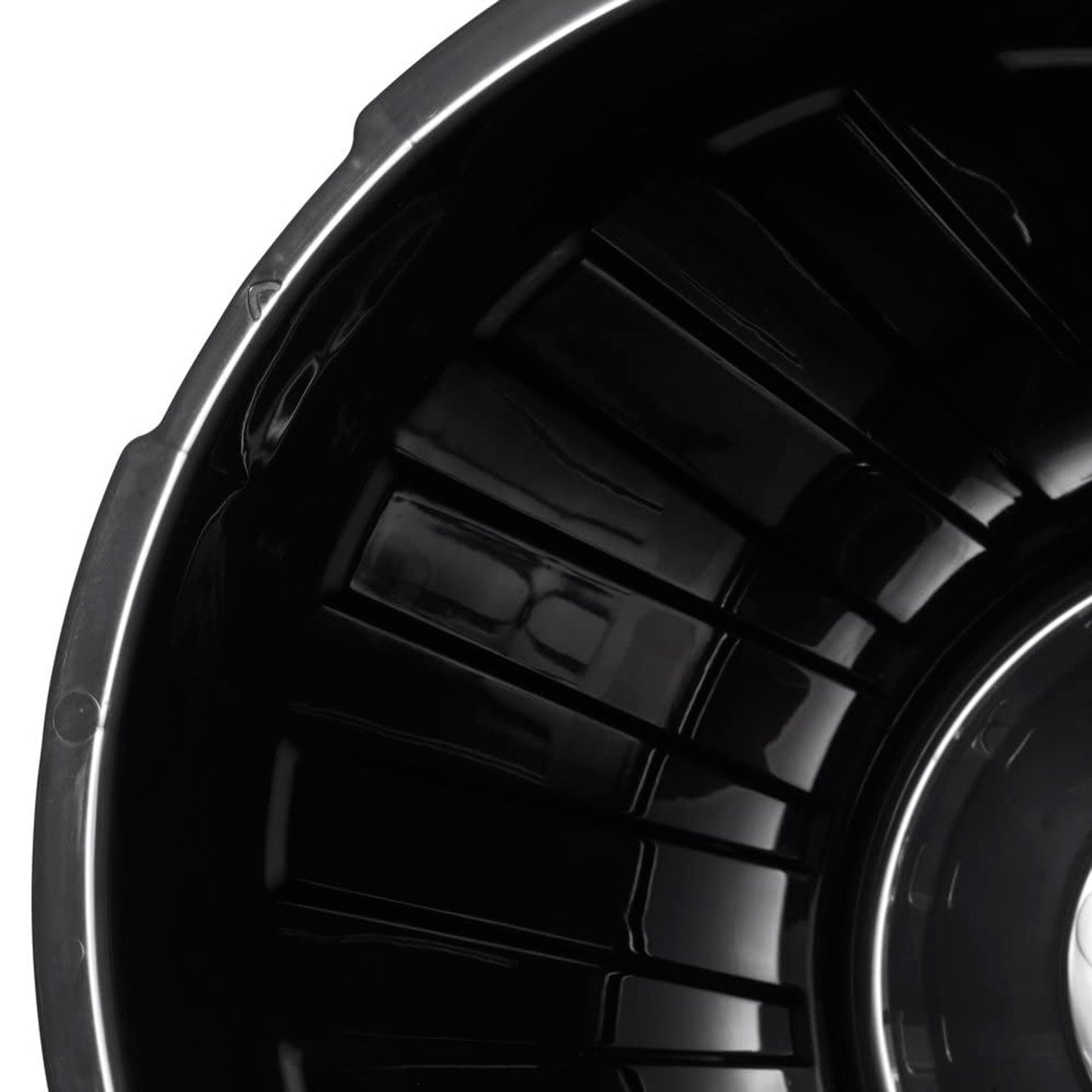 Set De 3 Cubos De Basura/papelera Polivalente Mats Con Tapa Cerrable De Plastico Resistente 7/23/50 Litros En Color Grafito_2