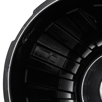 Set De 3 Cubos De Basura/papelera Polivalente Mats Con Tapa Cerrable De Plastico Resistente 7/23/50 Litros En Color Grafito_2