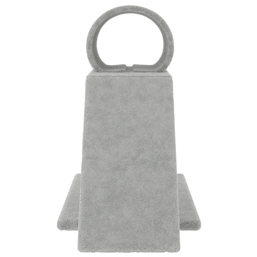 Vidaxl Rascador Para Gatos Con Túnel Y Escalera Gris Claro 55,5 Cm_3