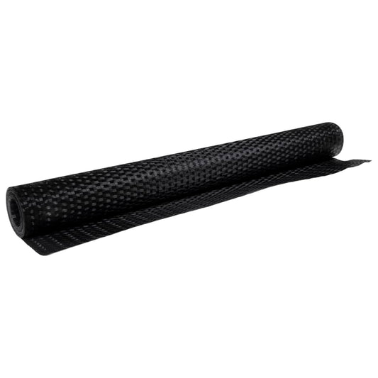 Toldo Para Balcón Ratán Sintético Negro 500x100 Cm / Vetonek_0