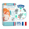 CARRYBOO - Pañales EcológicosT2 (3-6kg) - Jumbo 56 pañales