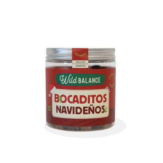 Bocaditos Navideños Wild Balance Snack para perros y gatos