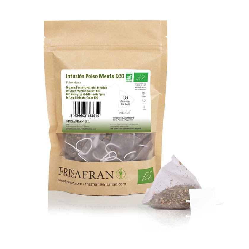 Infusión De Poleo Menta En Pirámides Ecológica | Frisafran 15 Uds_0
