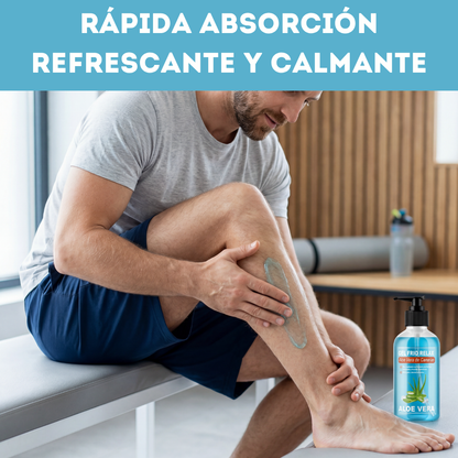 QKnatur - Gel Frio Aloe Vera De Canarias Bio - Extracto De Arnica Y Calendula. Alivia Las Piernas Cansadas 250 Ml_2