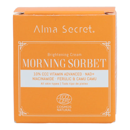 Crema facial MORNING SORBET BRIGHTENING Alma Secret 50ml