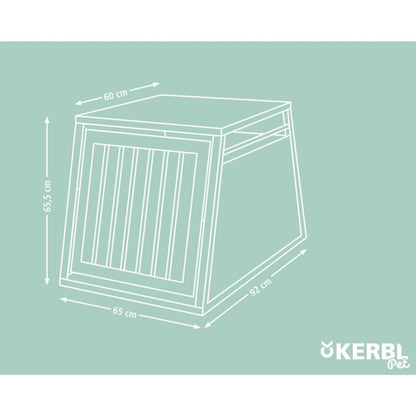 Kerbl Transportín Para Perros Barry Aluminio 92x65x65,5 Cm_2