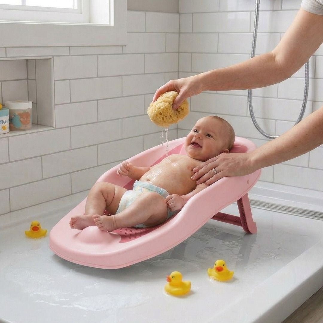 Cojín De Baño Para Bebé Almohada Flotante Y Antideslizante Para La Bañera Bathby_1