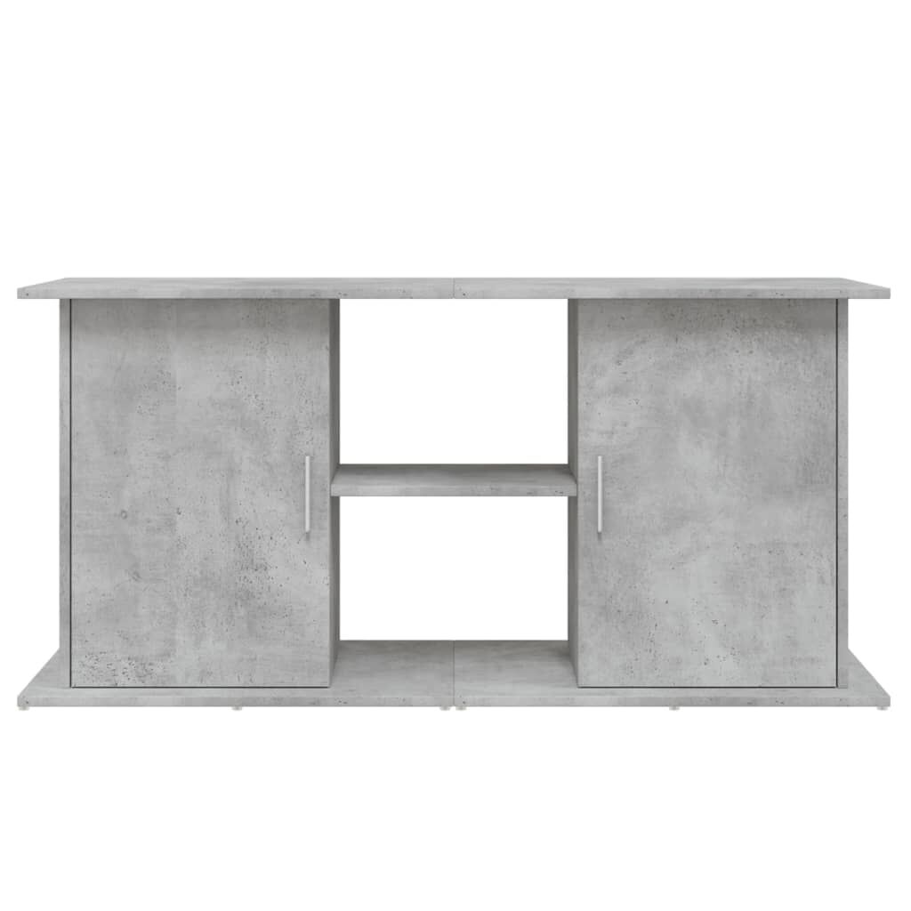 Vidaxl Soporte Para Acuario De Hormigón Gris 121x41x58 Cm De Madera Sintética_4