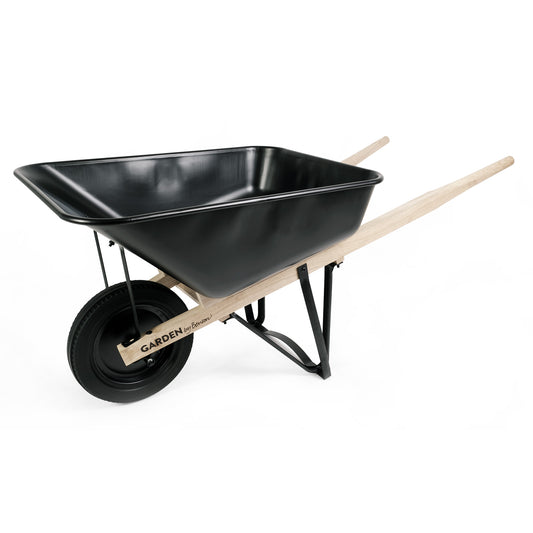 Carretilla Deluxe - Metal, Madera, Plástico, 140 X 67 X 64 Cm_0