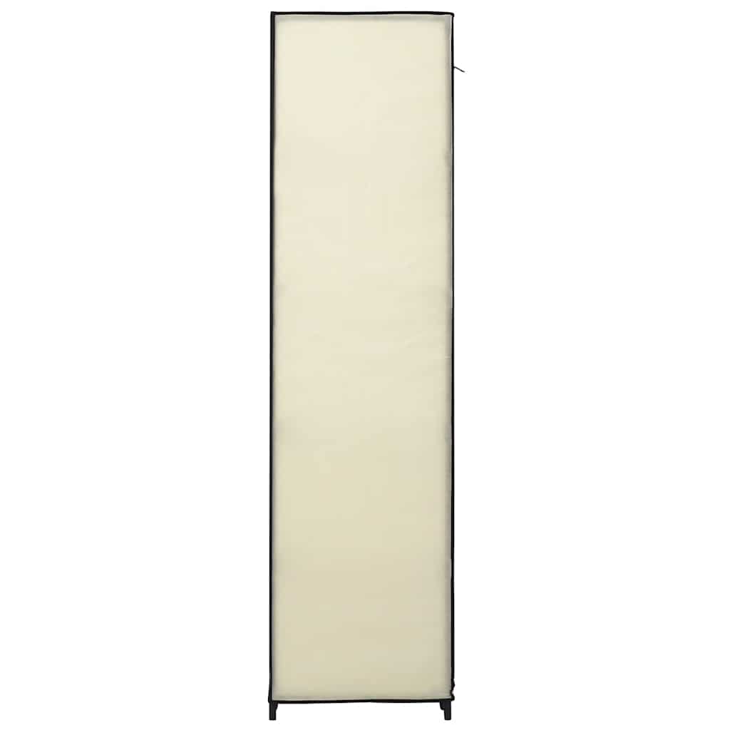 Armarios Plegables 2 Unidades De Tela Color Crema 110x45x175 Cm_5