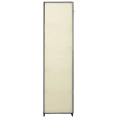Armarios Plegables 2 Unidades De Tela Color Crema 110x45x175 Cm_5