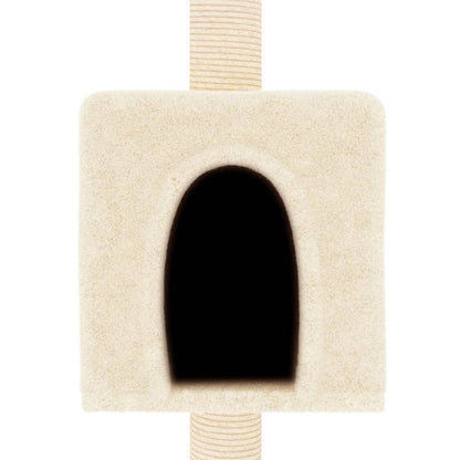 Vidaxl Rascador Para Gatos Con Postes De Sisal Crema 180 Cm_5