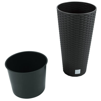 Maceta Rato De 15,5 Litros Con Inserto 25 X 25 X 47,6 Cm En Color Antracita_4