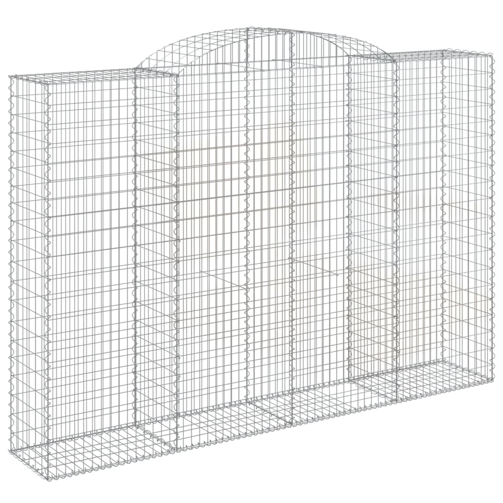 Cestas De Gaviones 7 Uds Forma De Arco Hierro 300x50x200/220 Cm_2