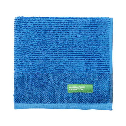 Pack De 2 Set De 3 Toallas De Baño Cada Uno En Color Azul Y Otras En Gris_4