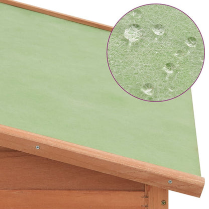 Vidaxl Gallinero Con Ponedero Madera Maciza De Abeto_4