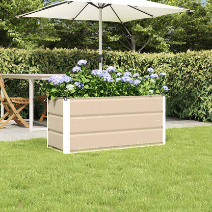 Jardinera Marfil 100 X 40 X 45 Cm Acero_1