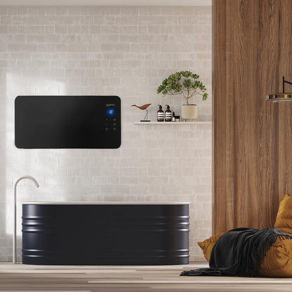 Yoevu Radiador Bajo Consumo 1500w Programable Control App Wifi Negro_4