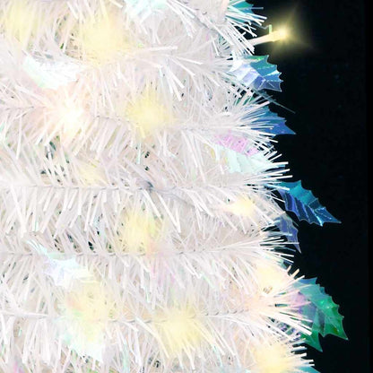 Vidaxl Árbol De Navidad Artificial Desplegable 200 Led Blanco 210 Cm_3