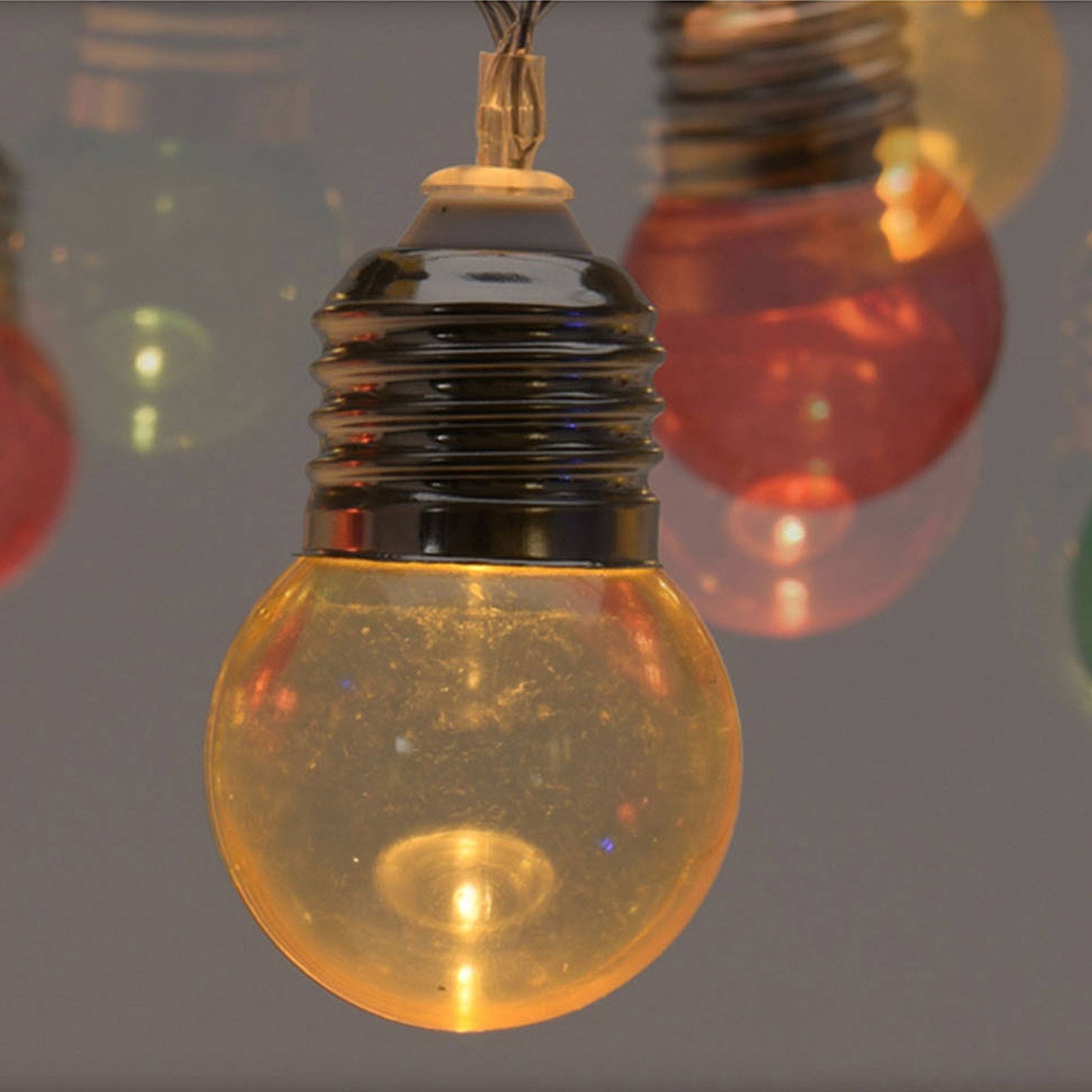 Well Home Luces De Fiesta - Cadena De 30 Bombillas En Forma De Bola_3