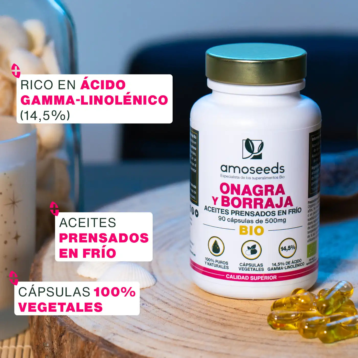 Aceite De Onagra Y Borraja Bio | 90 Cápsulas_3
