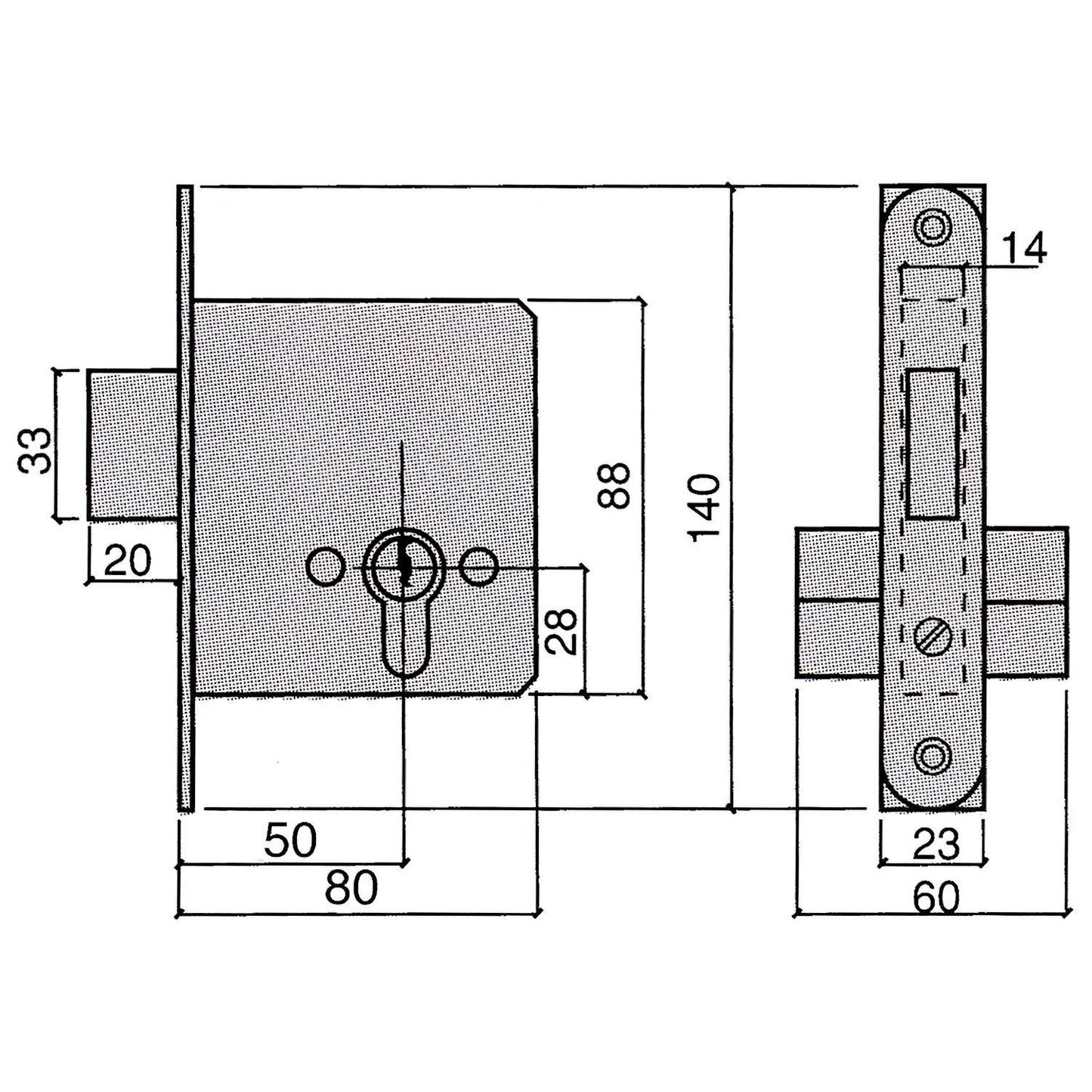 Cerradura Ucem 5300-hl/50_1