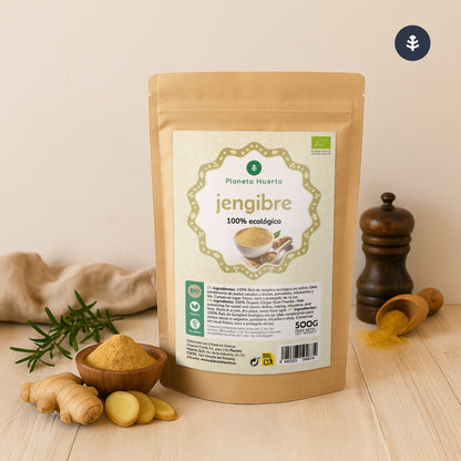 Jengibre en polvo ECO Planeta Huerto 500 g