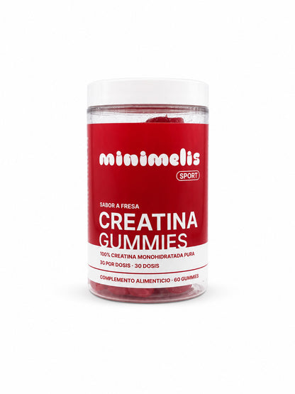 Gominolas De Creatina Sabor Fresa 60 Unidades 3g Por Dosis_0