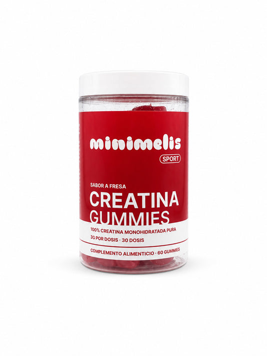 Gominolas De Creatina Sabor Fresa 60 Unidades 3g Por Dosis_0