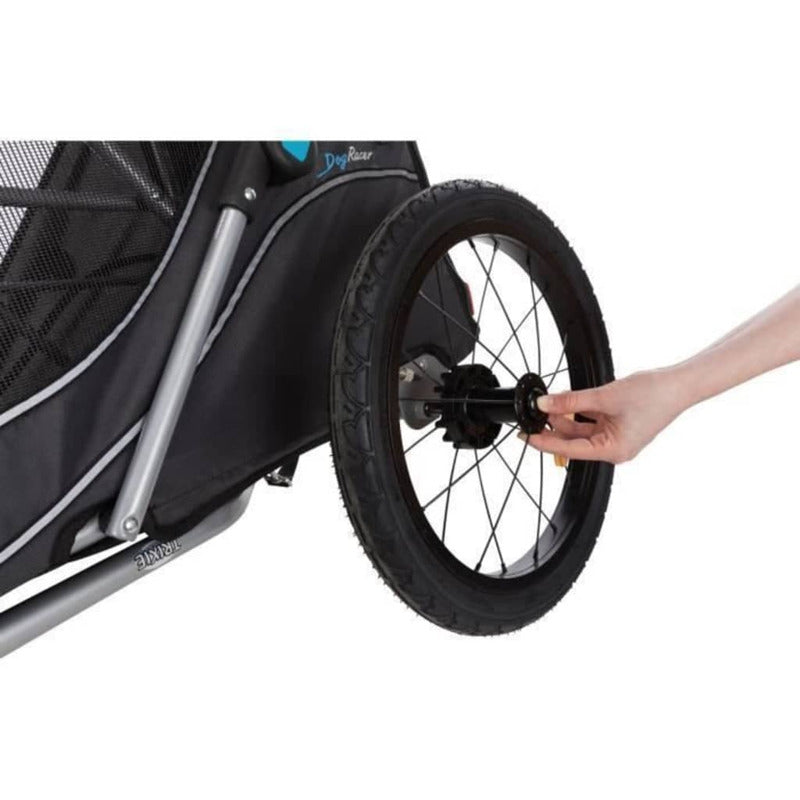 Trixie Remolque De Bicicleta Para Perros Gris M_5