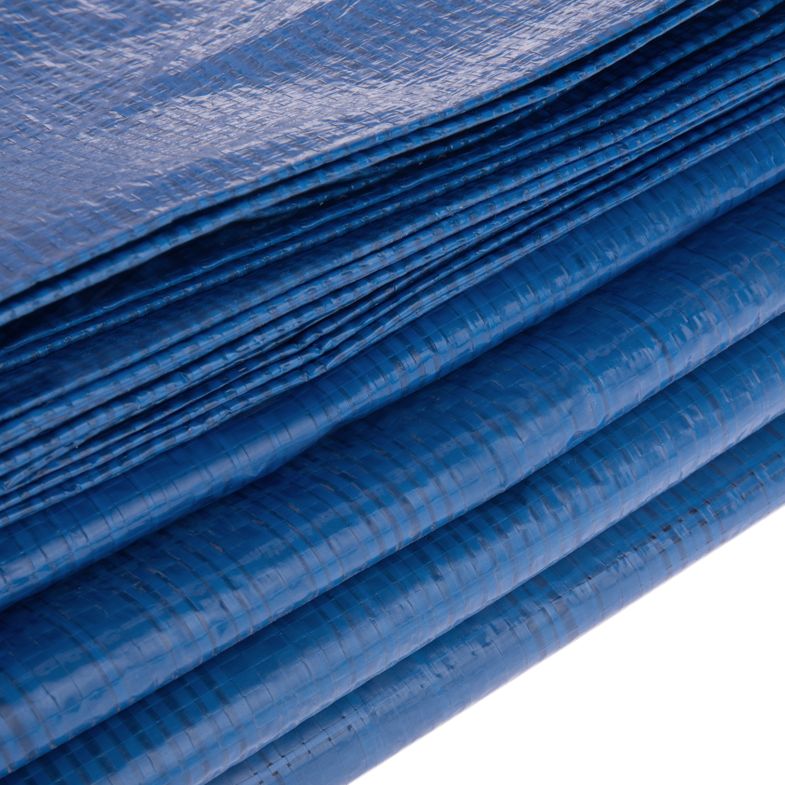 Toldo Lona De Protección Impermeable De Polietileno Doble Cara Verde Y Azul 5x8m_4