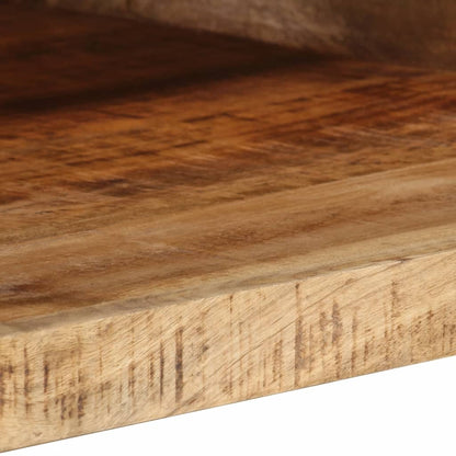 Mesa De Centro De Madera Maciza Mango 80x55x30 Cm_4