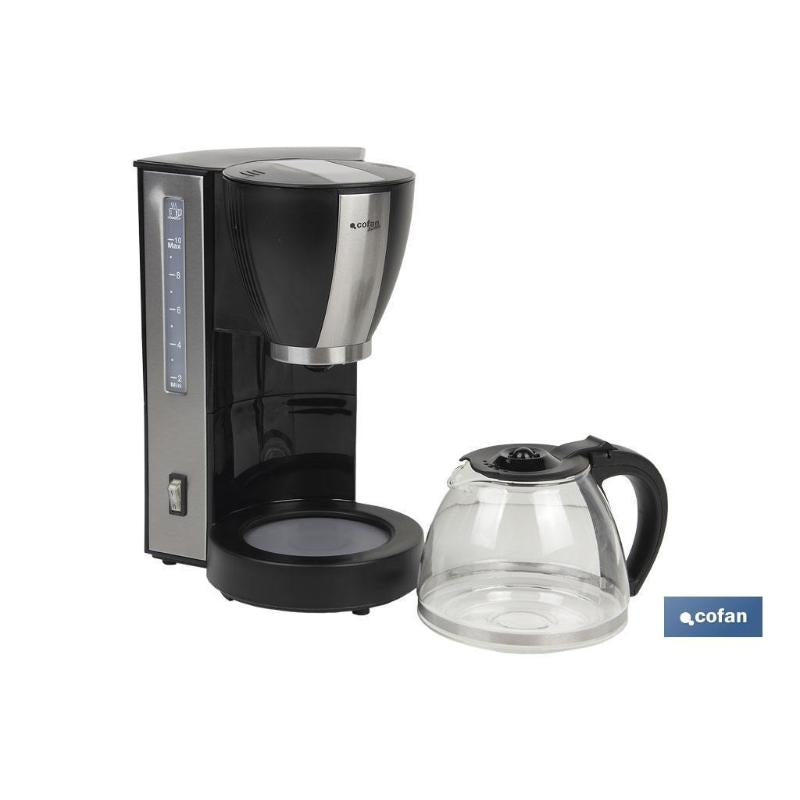 Cafetera Eléctrica De Goteo 870w 10 Tazas 1.25l_1