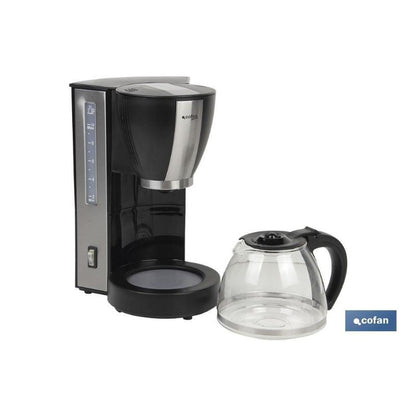 Cafetera Eléctrica De Goteo 870w 10 Tazas 1.25l_1