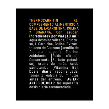 Thermocarnitin XL energético y quema grasas Powergym