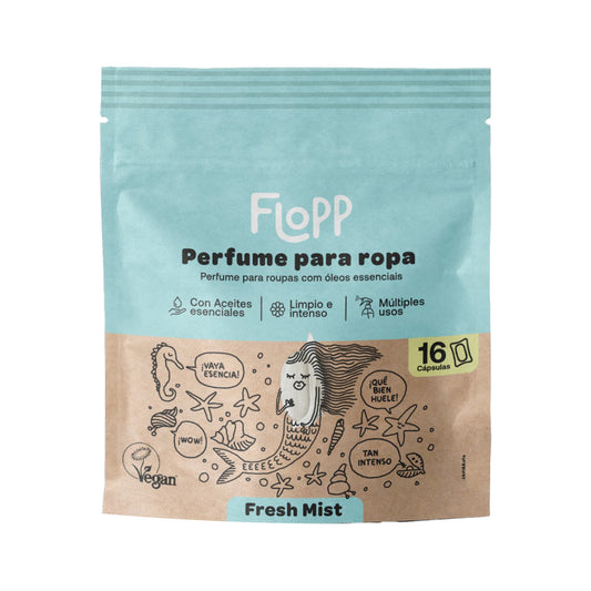 Perfumador Ropa Fresh Mist Flopp Eco 16 cápsulas