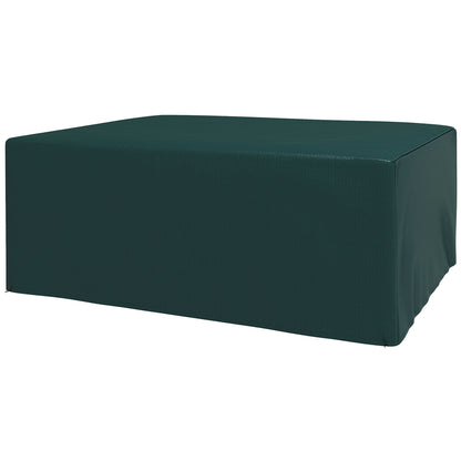 Outsunny Funda Protectora Para Muebles Rectangular 235x190x90 Cm Verde_0