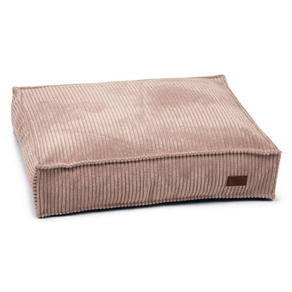 Designed By Lotte Cojín Para Perros Estriado 70x55x15 Cm Rosa_0