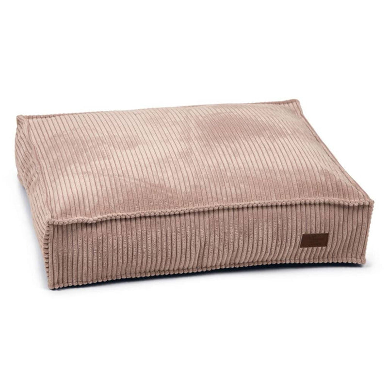 Designed By Lotte Cojín Para Perros Estriado 70x55x15 Cm Rosa_1
