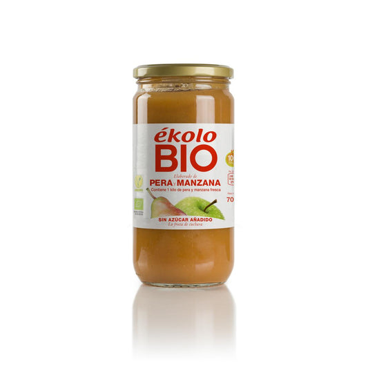Elaborado de Pera y Manzana Ecológica sin azúcares añadidos Ékolo 700 g