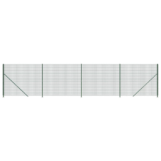 Cerca De Alambre Con Brida Verde 2x10 M / Vetonek_0