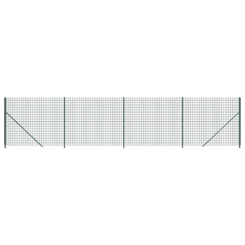 Cerca De Alambre Con Brida Verde 1,4x10 M / Vetonek_3