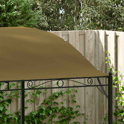Toldo Parasol Gris Taupe 3x2,4 Cm 180 G/m²_3