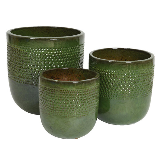 Macetero Terracota Verde 48cm_0