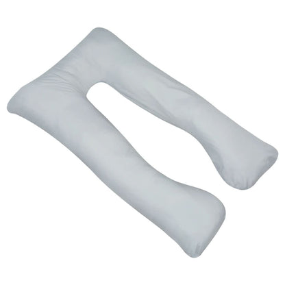 Vidaxl Almohada De Embarazo Gris 90x145 Cm_1