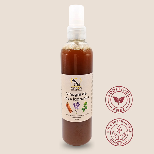 Vinagre de los 4 Ladrones para Perros y Gatos – 250ml_0