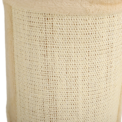 Pawhut Juego De Estanterías Para Gatos De 4 Piezas Beige_4