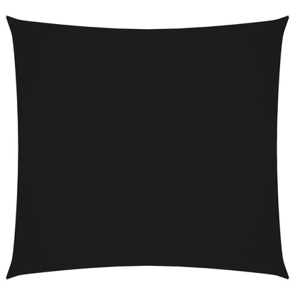 Vidaxl Toldo De Vela Cuadrado Tela Oxford Negro 6x6 M_0